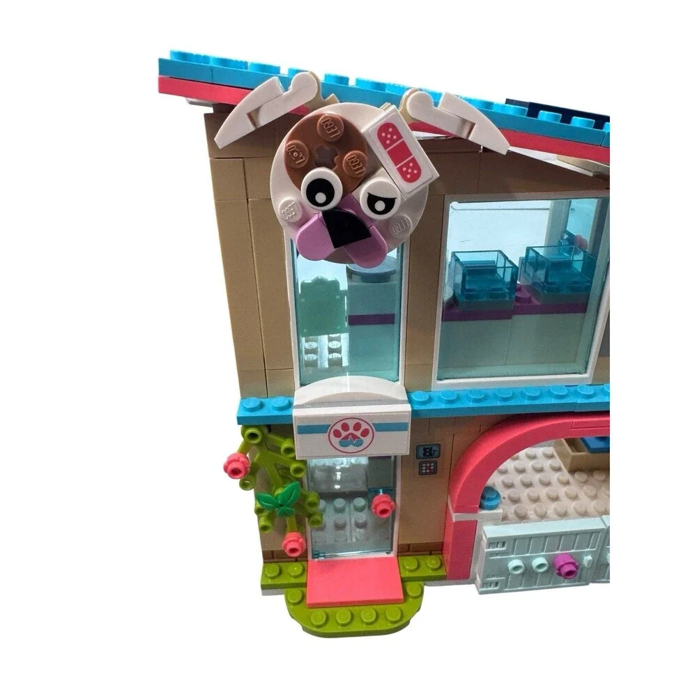 LEGO Friends: Heartlake City Vet Clinic (41446) – AS IS, Missing Pieces